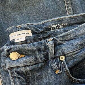 Good American Good Curve Straight Super High-Rise 28” Inseam